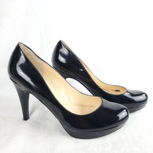 MARC FISHER | Black Heeled Shoes size 5.5 - Picture 1 of 7